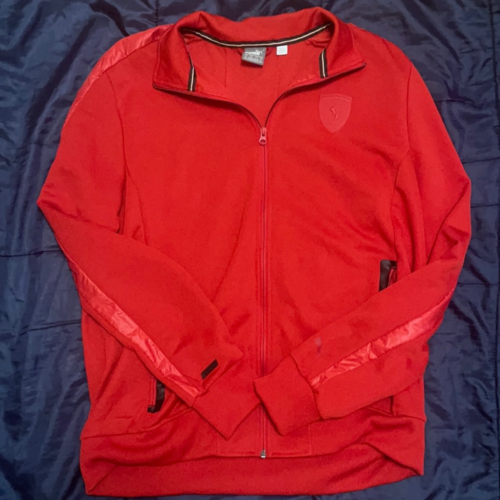 Beautiful barely worn Ferrari track jacket.